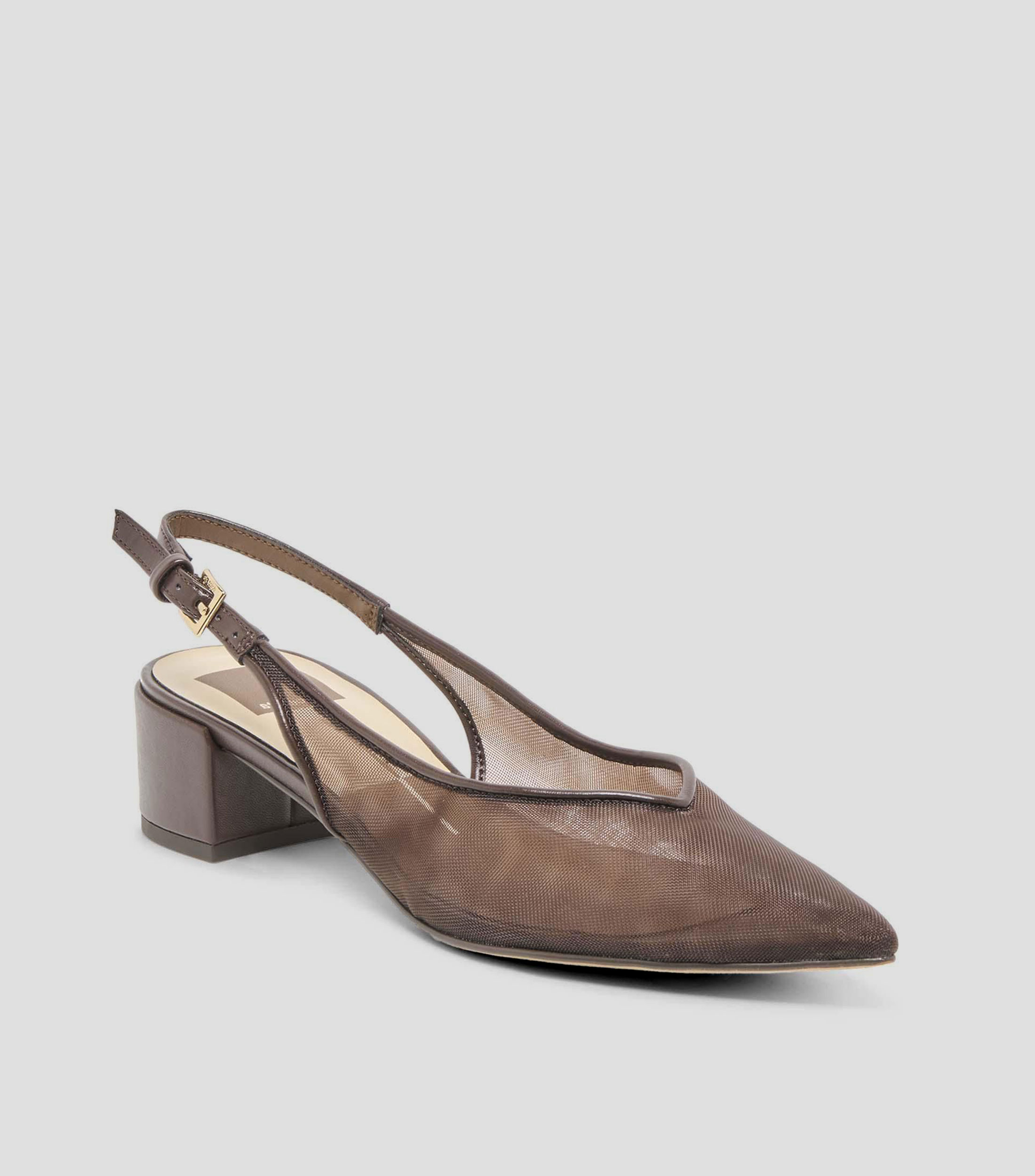 Zapatillas Cenna 201 con Tacón Cuadrado Bajo Mujer